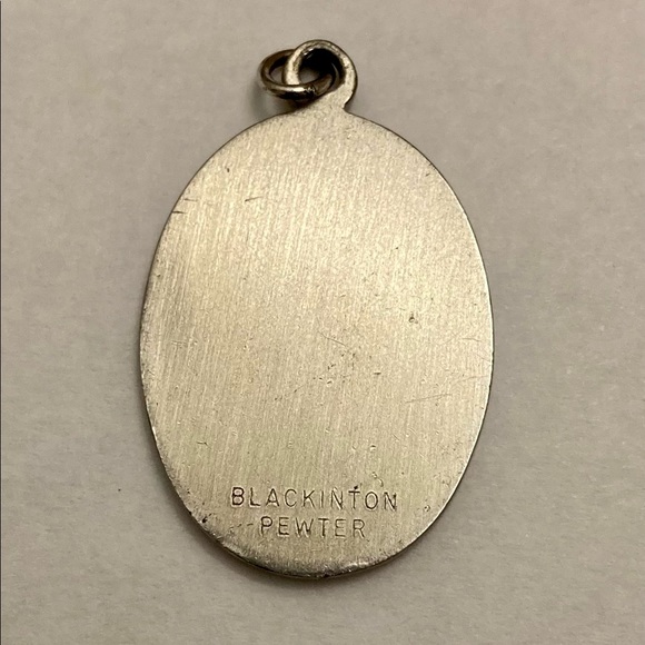 Vintage Blackinton Pewter Monarch Butterfly Pendant Charm - Picture 2 of 3